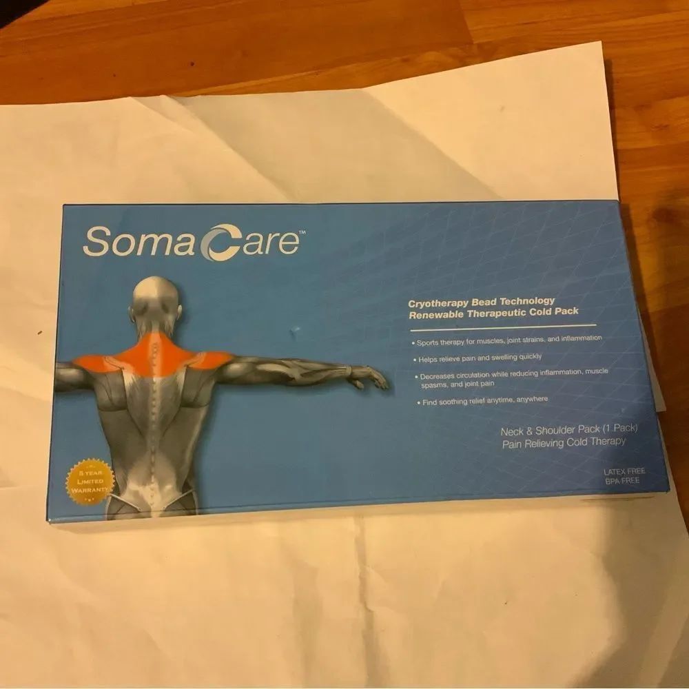 Soma Care Cryotherapy Bead Technology Renewable Therapeutic Cold Pack